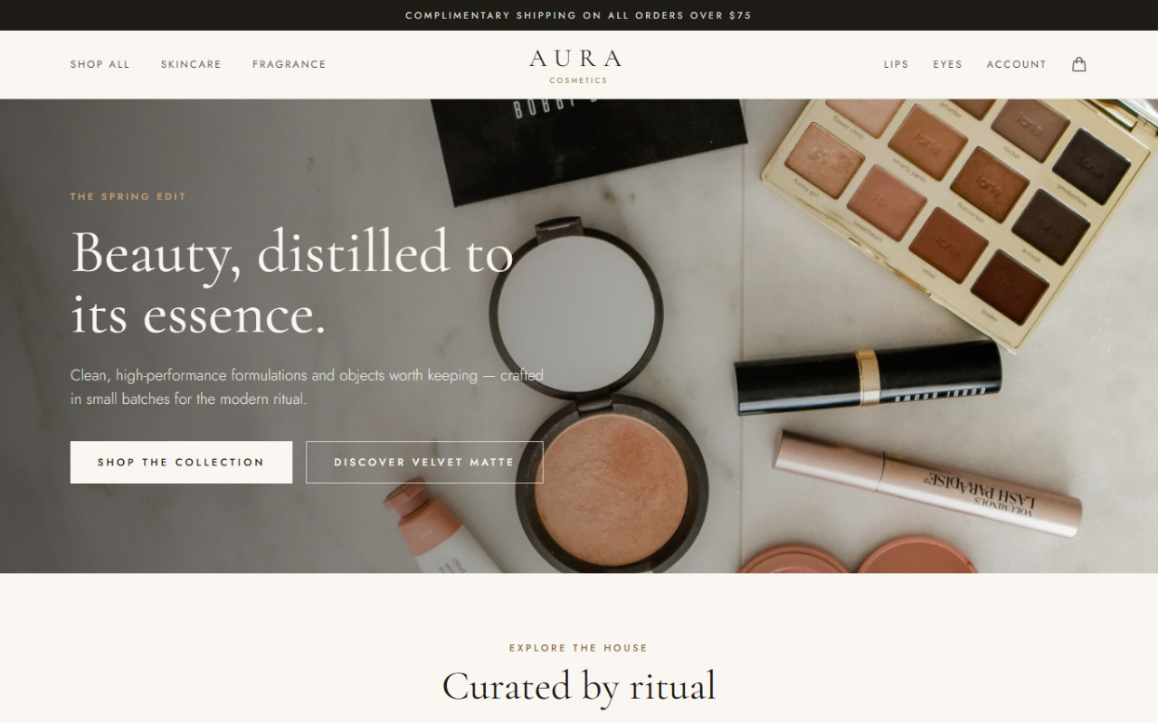 Aura Cosmetics | Premium Cruelty-Free Makeup & Skincare