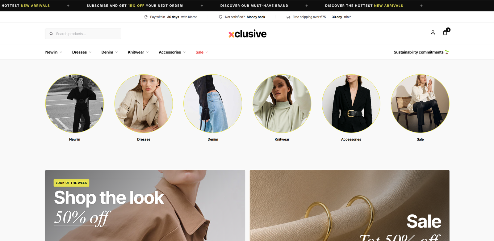 Xclusive – Contemporary Fashion & Sustainable Clothing